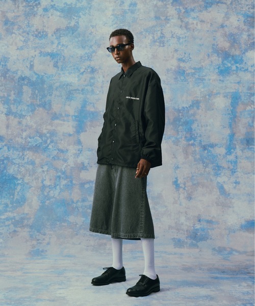 COOTIE PRODUCTIONS(クーティープロダクションズ)の「Nylon Coach Jacket(ナイロンジャケット・メンズ・ブラック・MEDIUM/LARGE/X-LARGE/SMALL)」の5枚目の写真