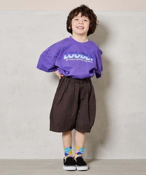 Life Support Products（ライフサポートプロダクツ）の「ポプリン6分丈ビックショートパンツ（90～150cm）（その他パンツ・キッズ・チャコール/ベージュ/グリーン/グレー・90/100/110/120/130/140/150）」の5枚目の写真