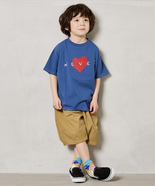 Life Support Products（ライフサポートプロダクツ）の「ポプリン6分丈ビックショートパンツ（90～150cm）（その他パンツ・キッズ・チャコール/ベージュ/グリーン/グレー・90/100/110/120/130/140/150）」の9枚目の写真