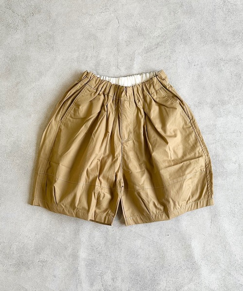 Life Support Products（ライフサポートプロダクツ）の「ポプリン6分丈ビックショートパンツ（90～150cm）（その他パンツ・キッズ・チャコール/ベージュ/グリーン/グレー・90/100/110/120/130/140/150）」の18枚目の写真