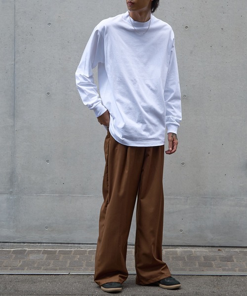 United Athle(ユナイテッドアスレ)の「【United Athle】7.1オンス オープンエンド ラギッド ロングスリーブ Tシャツ (2.1インチリブ) ※4288(Tシャツ/カットソー・メンズ・ホワイト/ネイビー/ブラック/アッシュ・XL/XXL/M/L)」の6枚目の写真