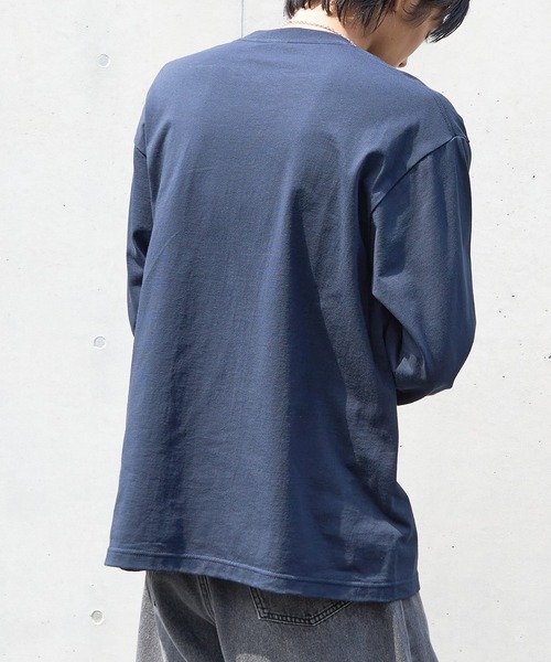 【美品】ATON/FRESCA URAKE/ロングスリーブTシャツ/ネイビー 美品】ATON/FRESCA URAKE/ロングスリーブTシャツ/ネイビー FRESCA