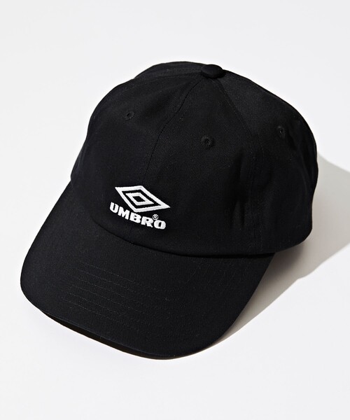 UMBRO（アンブロ）の「UMBRO/アンブロ 別注 One Point Logo Twill Cap/ワンポイントロゴ ツイル ベースボールキャップ（キャップ・メンズ・ブラック/ホワイト/グリーン/ネイビー・ﾌﾘ-）」の10枚目の写真