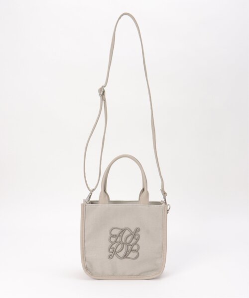 VENCEEXCHANGE(ヴァンスエクスチェンジ)の「メイル2WAYミニトートバッグ(トートバッグ・レディース・ゴールド/オフホワイト/ブラック/グレー・FREE)」の6枚目の写真