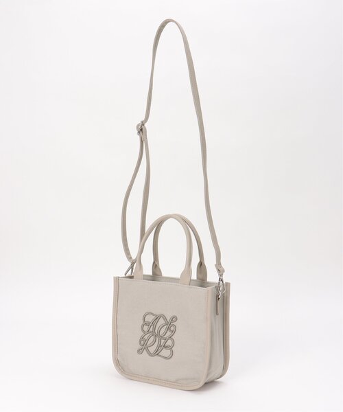 VENCEEXCHANGE(ヴァンスエクスチェンジ)の「メイル2WAYミニトートバッグ(トートバッグ・レディース・ゴールド/オフホワイト/ブラック/グレー・FREE)」の7枚目の写真