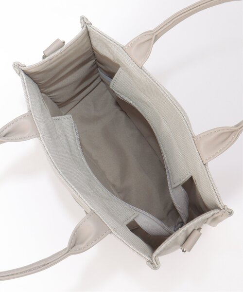 VENCEEXCHANGE(ヴァンスエクスチェンジ)の「メイル2WAYミニトートバッグ(トートバッグ・レディース・ゴールド/オフホワイト/ブラック/グレー・FREE)」の9枚目の写真