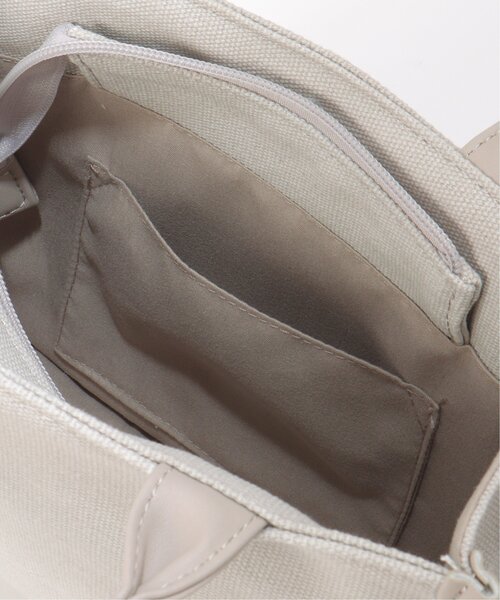 VENCEEXCHANGE(ヴァンスエクスチェンジ)の「メイル2WAYミニトートバッグ(トートバッグ・レディース・ゴールド/オフホワイト/ブラック/グレー・FREE)」の11枚目の写真