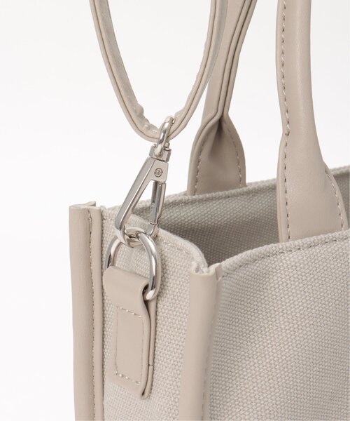 VENCEEXCHANGE(ヴァンスエクスチェンジ)の「メイル2WAYミニトートバッグ(トートバッグ・レディース・ゴールド/オフホワイト/ブラック/グレー・FREE)」の14枚目の写真