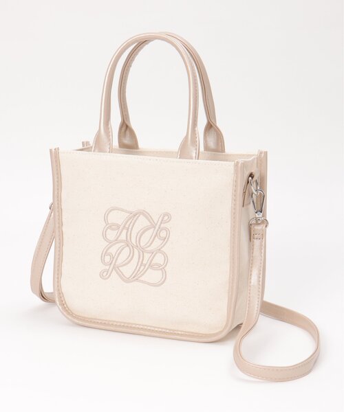 VENCEEXCHANGE(ヴァンスエクスチェンジ)の「メイル2WAYミニトートバッグ(トートバッグ・レディース・ゴールド/オフホワイト/ブラック/グレー・FREE)」の21枚目の写真