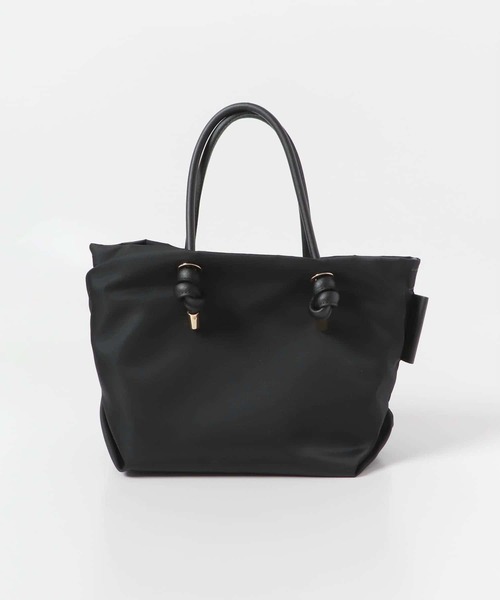 VIOLAd'ORO（ヴィオラドーロ）の「VIOLAd’ORO　BIANCA TOTE S（トートバッグ・レディース・ブラック/ライトベージュ/グリーン系その他/ベージュ・SMALL）」の2枚目の写真