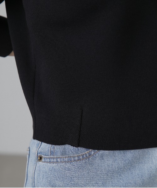 FREE'S MART（フリーズマート）の「［洗える］マシンウォッシャブル総針袖コクーン7分袖ニット（ニット/セーター・レディース・ピンク/ブラック/オフホワイト/ブルー・FREE）」の10枚目の写真