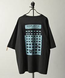 【ADAMPATEK/アダムパテック】calculator short sleeve pigment/カリキュレータープリントピグメントTシャツ