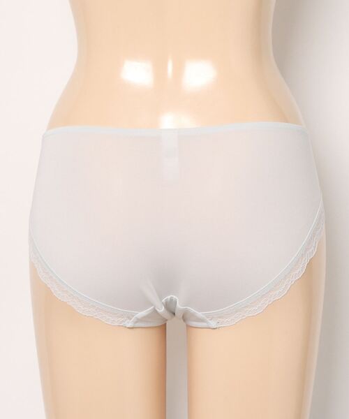 AMOSTYLE BY Triumph(アモスタイルバイトリンプ)の「WEB限定 レギュラーショーツ プレスド フラワー AMST1448 Hikini JX(ショーツ・レディース・ブルー/ホワイト/パープル・L/M)」の10枚目の写真