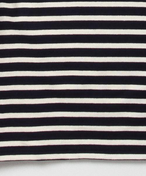 BEAMS（ビームス）の「ORCIVAL / ボーダー ハイネック カットソー（Tシャツ/カットソー・メンズ・オフホワイト/ネイビー・3/4/5）」の10枚目の写真