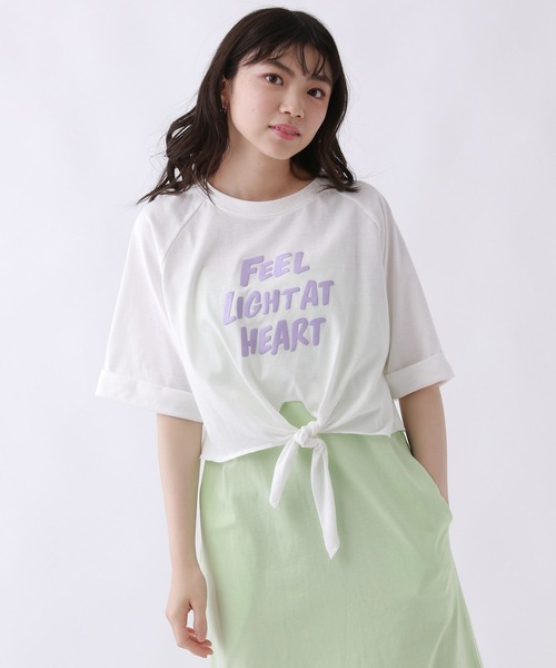 repipi armario（レピピ アルマリオ）の「☆セットアイテム☆フロントノットワンピース（ワンピース・キッズ・スミクロ/ライム/グレー・SMALL/MEDIUM/LARGE）」の14枚目の写真