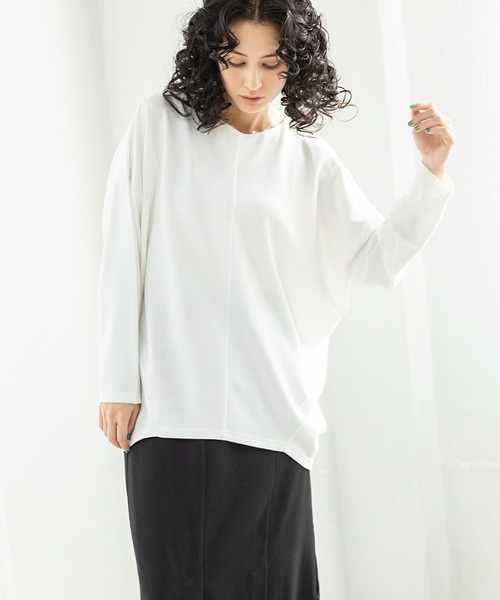 【セール】バックタックプルオーバー（Tシャツ/カットソー）｜OSMOSIS（オズモーシス）