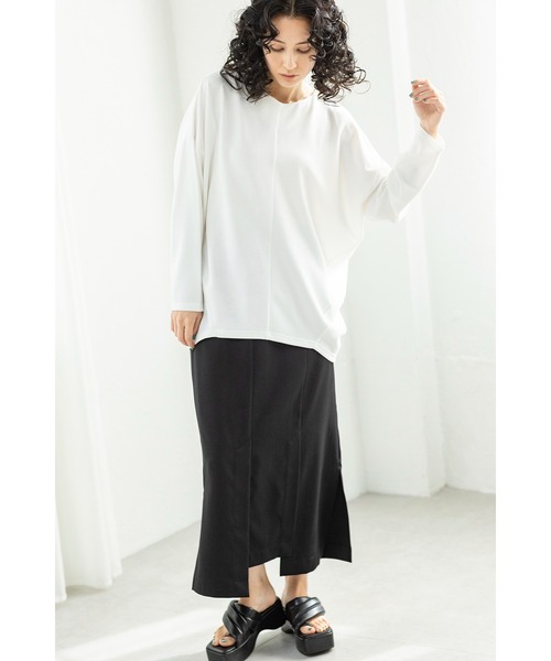 【セール】バックタックプルオーバー(Tシャツ/カットソー)|OSMOSIS(オズモーシス) 【セール】バックタックプルオーバー(Tシャツ/カットソー)|OSMOSIS(オズモーシス)