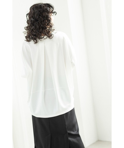 【セール】バックタックプルオーバー(Tシャツ/カットソー)|OSMOSIS(オズモーシス) 【セール】バックタックプルオーバー(Tシャツ/カットソー)|OSMOSIS(オズモーシス)