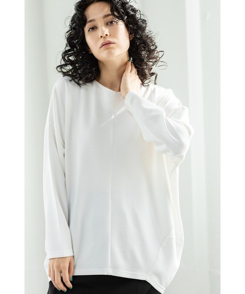 【セール】バックタックプルオーバー(Tシャツ/カットソー)|OSMOSIS(オズモーシス) 【セール】バックタックプルオーバー(Tシャツ/カットソー)|OSMOSIS(オズモーシス)