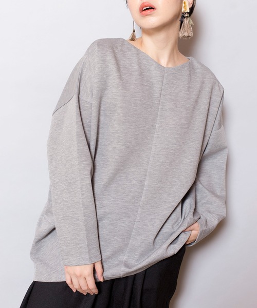 【セール】バックタックプルオーバー(Tシャツ/カットソー)|OSMOSIS(オズモーシス) 【セール】バックタックプルオーバー(Tシャツ/カットソー)|OSMOSIS(オズモーシス)