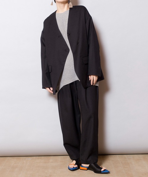 【セール】バックタックプルオーバー(Tシャツ/カットソー)|OSMOSIS(オズモーシス) 【セール】バックタックプルオーバー(Tシャツ/カットソー)|OSMOSIS(オズモーシス)