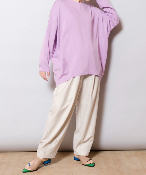 【セール】バックタックプルオーバー(Tシャツ/カットソー)|OSMOSIS(オズモーシス) 【セール】バックタックプルオーバー(Tシャツ/カットソー)|OSMOSIS(オズモーシス)