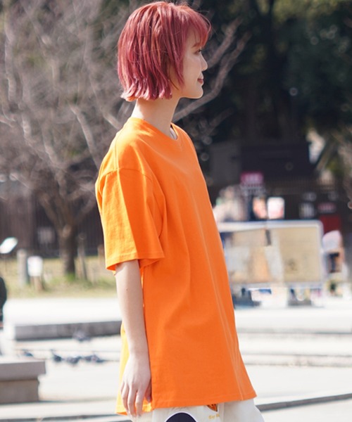 TOY　MACHINE（トイ　マシーン）の「TOY MACHINE/トイマシーン Tシャツ オーバーサイズ DESI LTD MTMSEST14（Tシャツ/カットソー・レディース・ブラック/オレンジ/ホワイト・M/L）」の7枚目の写真