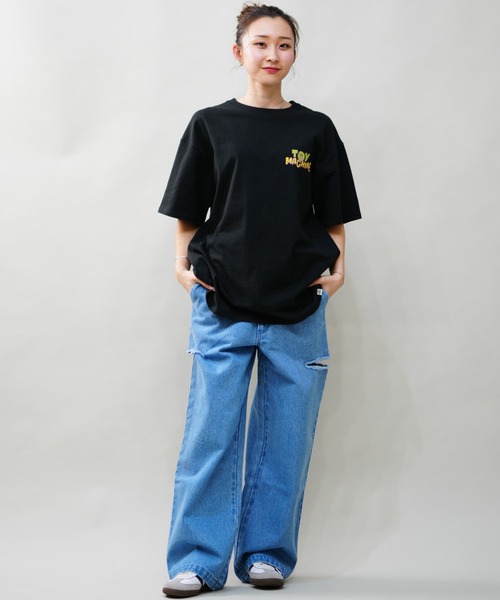 セール】TOY MACHINE/トイマシーン Tシャツ オーバーサイズ DESI
