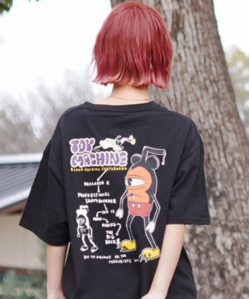 セール】TOY MACHINE/トイマシーン Tシャツ オーバーサイズ DESI