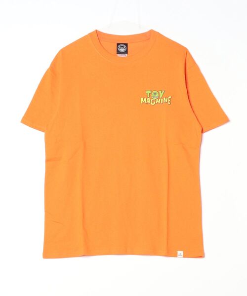 TOY　MACHINE（トイ　マシーン）の「TOY MACHINE/トイマシーン Tシャツ オーバーサイズ DESI LTD MTMSEST14（Tシャツ/カットソー・レディース・ブラック/オレンジ/ホワイト・M/L）」の12枚目の写真