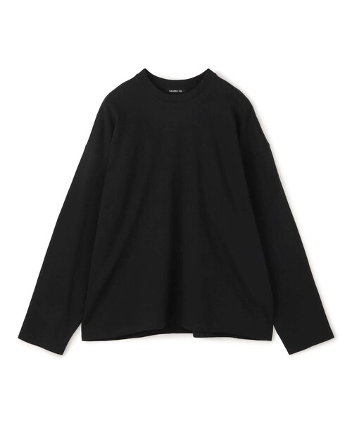 GALERIE VIE(ギャルリー ヴィー)の「コットン吊り天竺 ロングスリーブカットソー(Tシャツ/カットソー・メンズ・ネイビー/ホワイト/ブラック・M/S)」の2枚目の写真