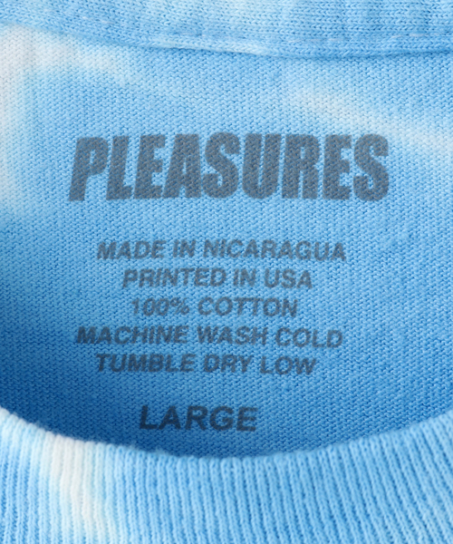 PLEASURES(プレジャー)の「【PLEASURES / プレジャー】WET DOGS T-SHIRT BLUE DYE(Tシャツ/カットソー・メンズ・ブルー系その他・LARGE/MEDIUM)」の8枚目の写真