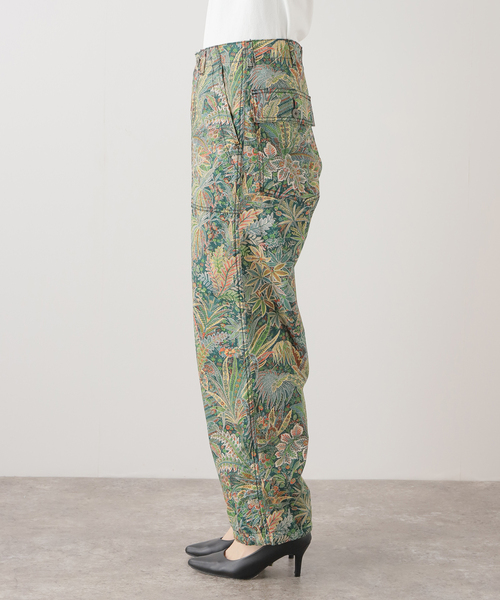 AUTHEN（オーセン）の「【AUTHEN / オーセン】 CROPPED BAKER PANTS（その他パンツ・レディース・グリーン/パープル・SMALL）」の7枚目の写真