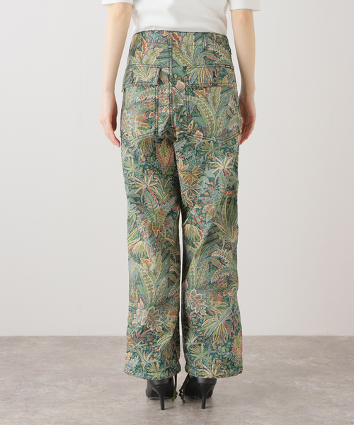 AUTHEN（オーセン）の「【AUTHEN / オーセン】 CROPPED BAKER PANTS（その他パンツ・レディース・グリーン/パープル・SMALL）」の8枚目の写真