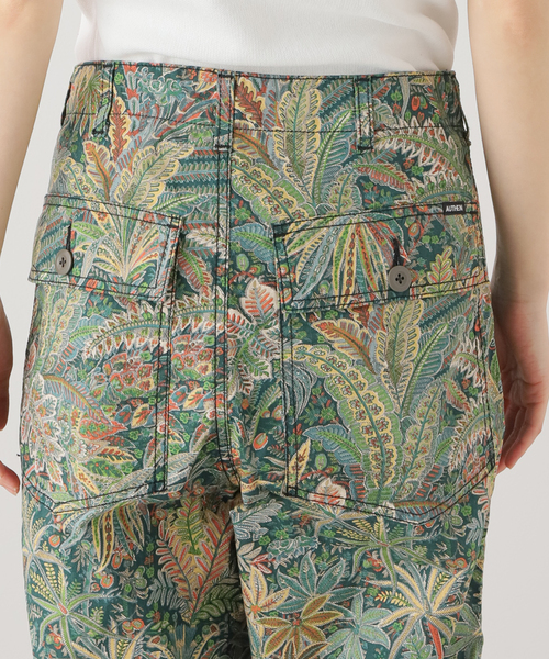 AUTHEN（オーセン）の「【AUTHEN / オーセン】 CROPPED BAKER PANTS（その他パンツ・レディース・グリーン/パープル・SMALL）」の10枚目の写真