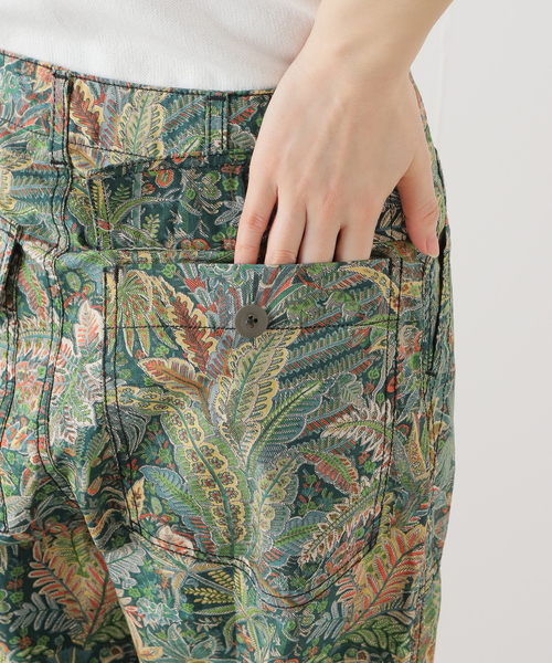 AUTHEN（オーセン）の「【AUTHEN / オーセン】 CROPPED BAKER PANTS（その他パンツ・レディース・グリーン/パープル・SMALL）」の12枚目の写真