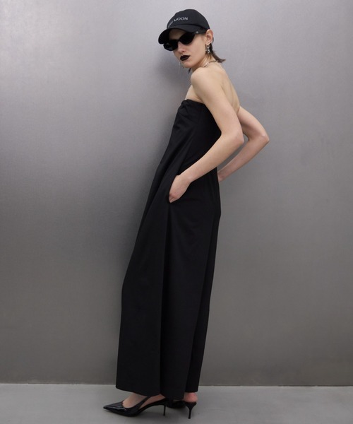 JOSE MOON（ジョゼムーン）の「TACK BARE JUMPSUIT/タックベアジャンプ