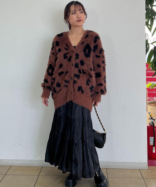 FREE'S MART（フリーズマート）の「◇シャイニーティアードスカート（スカート・レディース・ブルー/ホワイト/ブラック/ブルー系その他/ライトインディゴブルー・SMALL/MEDIUM）」の7枚目の写真