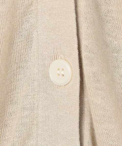 coen(コーエン)の「ラミービスコーステンジクVネックカーディガン(カーディガン/ボレロ・レディース・オレンジ/ベージュ/ダークグレー/オフホワイト・FREE)」の18枚目の写真