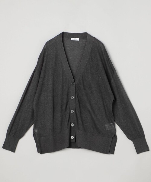 coen(コーエン)の「ラミービスコーステンジクVネックカーディガン(カーディガン/ボレロ・レディース・オレンジ/ベージュ/ダークグレー/オフホワイト・FREE)」の21枚目の写真