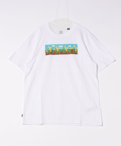 ELEMENT(エレメント)の「【直営店限定】ELEMENT メンズ 【DONNIE O' DONNELL】 DDXE JOE O DONNELL LOGO SS Tシャツ 【2024年春夏モデル】/エレメント半袖Tシャツ(Tシャツ/カットソー・メンズ・ホワイト・X-LARGE/MEDIUM/LARGE)」の1枚目の写真