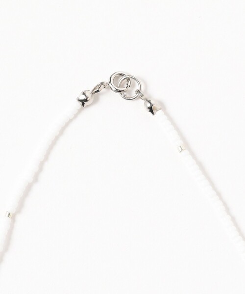 Ray BEAMS（レイビームス）の「Ray BEAMS / ビーズ コイン ネックレス（ネックレス・レディース・ブルー/ホワイト・ONE SIZE）」の5枚目の写真