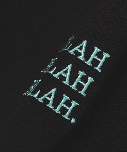 SHIPS any（シップス エニィ）の「【WEB限定】SHIPS any: BLAH BLAH BLAH.ワンポイント 刺繍 ルーズ Tシャツ(ユニセックス)◇（Tシャツ/カットソー・メンズ・ネイビー/ホワイト/ブラック/グレー・SMALL/MEDIUM/LARGE/X-LARGE）」の7枚目の写真