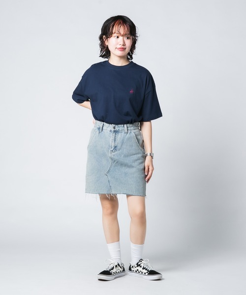 BEVERLY HILLS POLO CLUB(ビバリーヒルズポロクラブ)の「【BEVERLY HILLS POLO CLUB/ビバリーヒルズポロクラブ】ワンポイント刺繍Tシャツ(Tシャツ/カットソー・レディース・オフホワイト/サックスブルー/スミクロ/ネイビー/グリーン/ピンク・MEDIUM/LARGE)」の15枚目の写真