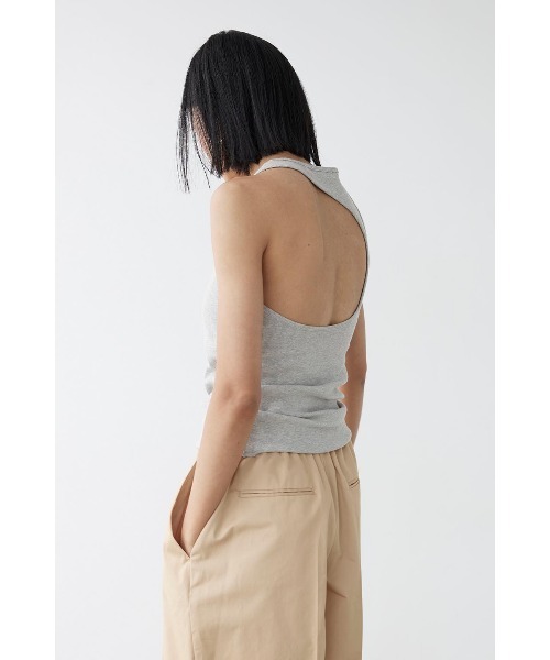 ALEXIA STAM（アリシアスタン）の「Open Back Tank Top /パッド