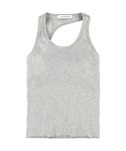 新品アリシアスタンカップ付きタンクトップ ALEXIA STAM（アリシアスタン）の「Open Back Tank Top /パッド