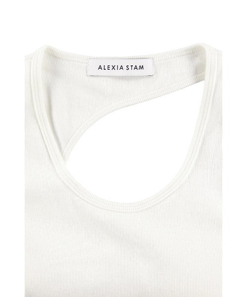 ALEXIA STAM アリシアスタン タンクトップ ノースリーブ