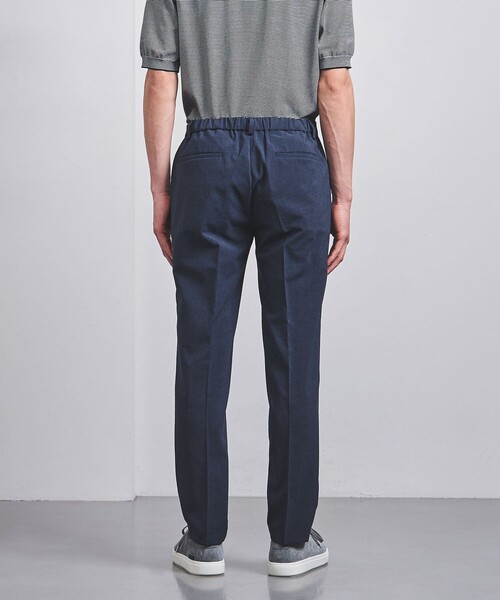 UNITED ARROWS（ユナイテッドアローズ）の「ポリエステル/T＆T ノープリーツパンツ COZY -ウォッシャブル・ストレッチ・防しわ性（着用しわ）-（その他パンツ・メンズ・ベージュ/ロイヤルブルー・S/M/L/XL/XXL）」の9枚目の写真