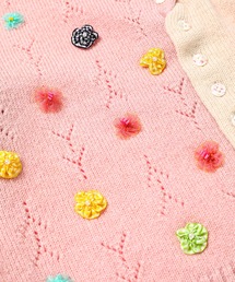 YanYan（ヤンヤン）の「CHECKED COLLARED XL SLV CARDIGAN