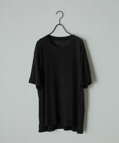 IKKUNA（イクナ）の「oversized t-shirt II（Tシャツ/カットソー・レディース・ライラック/キナリ/グリーン系その他・1）」の14枚目の写真